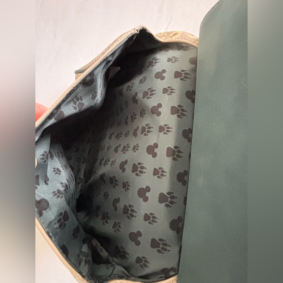 Loungefly Disney Mickey Pluto Leopard Crossbody Bag BoxLunch Exclusive - Picture 9 of 16